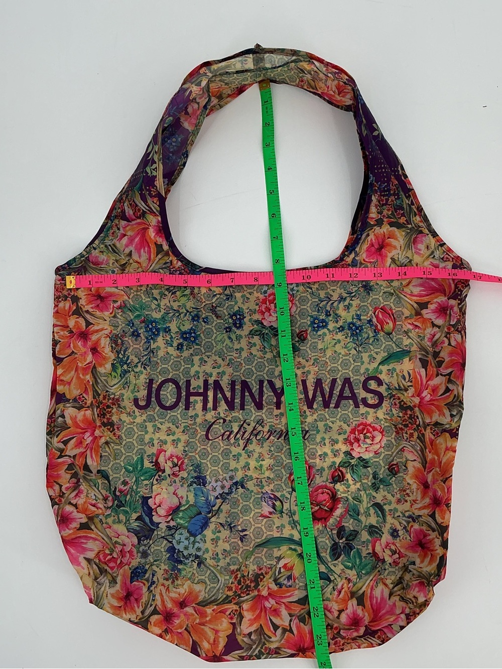 Johnny Was Floral California Boho Floral Tote - Picture 2 of 8